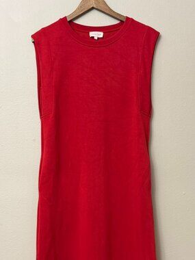 Entro Red Sleeveless Classy Maxi Dress Small